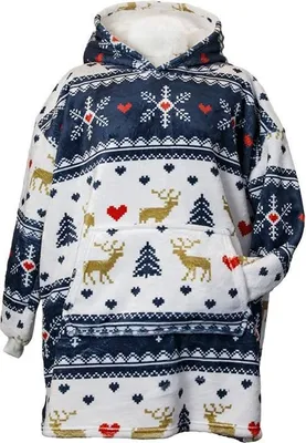 Produktbild von Unique Living - Hoodie Xmas - 70x50x87cm - Mehrfarbig