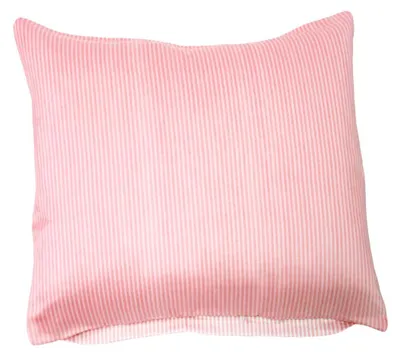 Produktbild von Wende Kissenhülle Satin rosa Baumwolle Kissenbezug 80x80 cm
