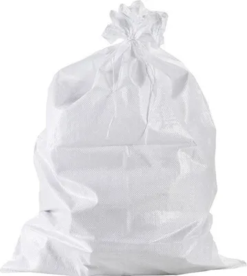 Produktbild von 10x Gewebe PP-Flachsack – für Bauschutt