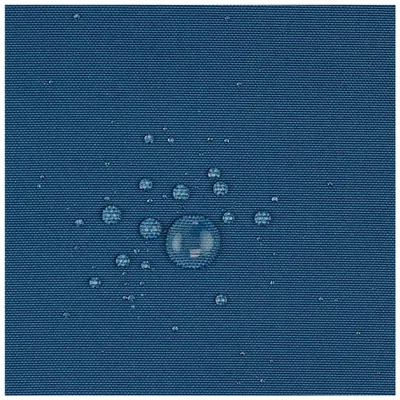 0,5m Outdoorstoff wasserabweisend Polyester gummiert Funktionsstoff Uni blau