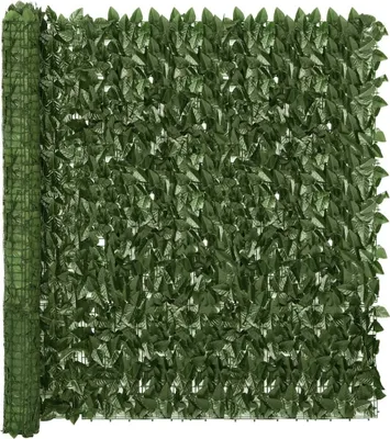 Immagine prodotto di Paravento da Balcone con Foglie Verde Scuro 600x150 cm