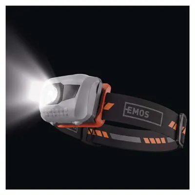 LED čelovka P3521, 85 lm, 65 m, 3x AAA