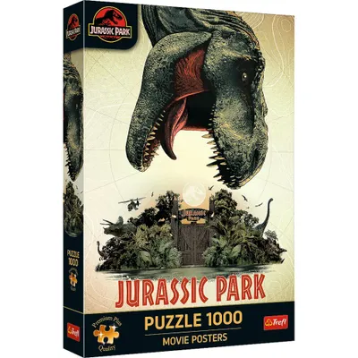 Obrázok produktu pre Trefl Premium Plus Quality Jurassic Park, 1000 kusov, Televízia / filmy