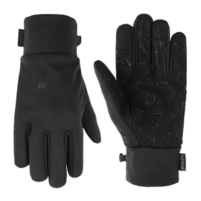 Produktbild von NOMAD® Softshell Handschuhe L Schwarz Winddicht Warm flexibe Anti-Rutsch-Druck