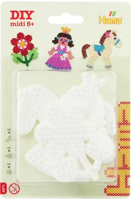 Produktbild von Hama Beads 4571, Bastelset für Kinder, 5 Jahr(e), PVC, Mehrfarbig, 3 Stück(e)