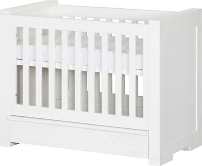 Produktbild von Kidsmill Bretagne Babybett Weiß 60 x 120 cm | Babybett