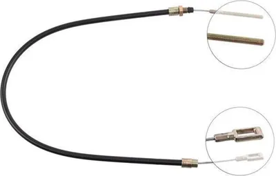 Produktbild von Seilzug Auflaufbremse 1.040 mm Hakenbefestigung Ø 14 mm A.B.S.