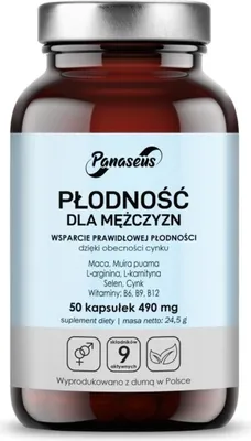 Obrázek produktu pro Panaseus mužská plodnost 50 kapslí BI8077