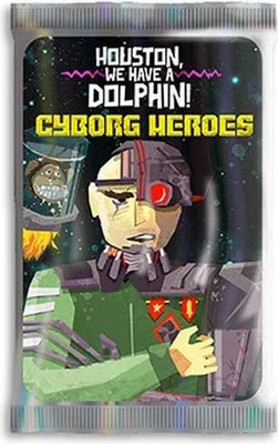 Immagine prodotto di Cyborg Helden: Espansione per "Houston, we have a Dolphin!", il gioco da tavolo