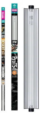 Productafbeelding van Arcadia Pro T5 Set Desert 12% UVB 870 mm | 39W terrariumverlichting voor woestijnreptielen