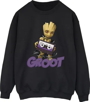 Produktbild von Guardians Of The Galaxy - Sweatshirt für Herren BI26258 (M) (Schwarz)