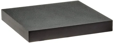 Schwebendes Wandregal MDF 25x22,8x3,4 cm schwarz