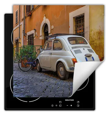 Produktbild von DarHaus Herdabdeckplatte 60x52 cm Anti Rutsch Matte Aufrollbar, auto - Gasse