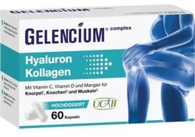 Immagine prodotto di Gelencium Ialuronato e collagene ad alto dosaggio di vitamina C, capsule, 60 pezzi