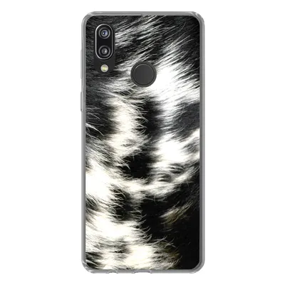 Produktbild von MuchoWow® Handyhülle Schutzhülle Hülle für Huawei P20 Lite (2020) Die Kuhhaut einer Langhornkuh Silikon Softcase Handy Hülle - Kartenhalter