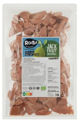 Produktbild von Rootzz Of Nature Jackfruit Original 1000g – vegan, glutenfrei, naturbelassen