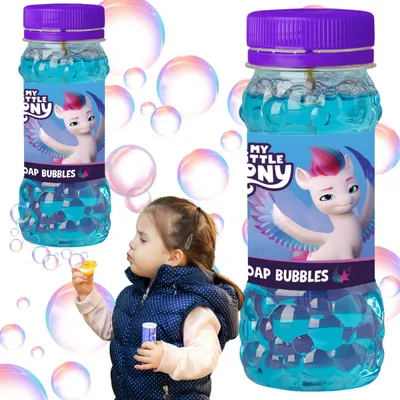 Zdjęcie produktu dla Bańki Mydlane My Little Pony Zestaw Dla Dzieci Tworzenie Baniek 145 Ml 200433