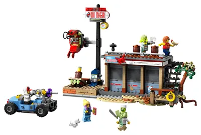 Produktbild von LEGO® Hidden Side 70422 Angriff auf die Garnelenhütte