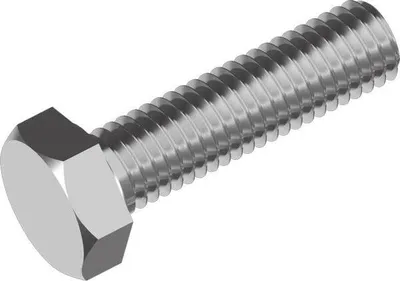 Produktbild von Schäfer + Peters GmbH Sechskantschrauben DIN 933, Edelstahl A4, M 8 X 120