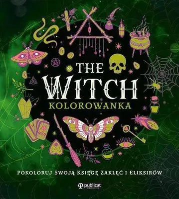 Image de The Witch. Pokoloruj swoją księgę zaklęć, kolorowanka