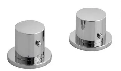 Produktbild von GO 2-Loch Thermostat-Wannenrand Armatur, Chrom