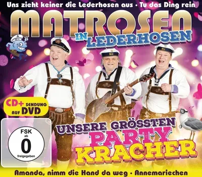 Produktbild von Unsere gröáten Partykracher CD+Sendung auf DVD