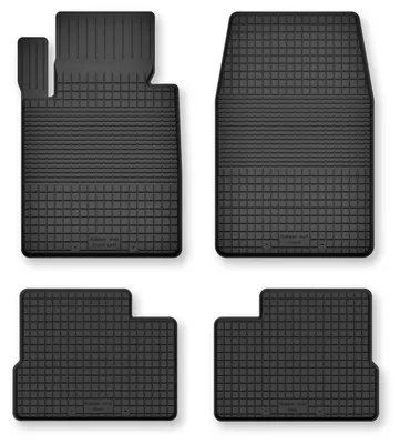 Produktbild von Gummi-Fußmatten für Hyundai Terracan 2001-2006 (SUV) – 4-tlg, Schwarz, Semi-Universal, angepasst – Wielganizator Semi-Universal