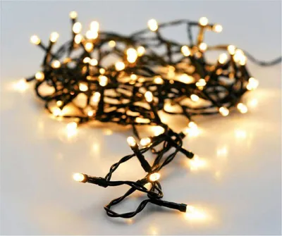 Produktbild von 120 lampek LED - ok. 9 m - kabel: zielony
