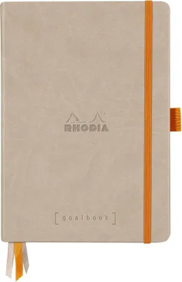 Produktbild von Rhodia RHODIA Goalbook A5 120bl 90g Beige