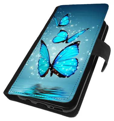 Produktbild von Für Samsung Galaxy A51 Hülle Handy Tasche Flip Case Klapp Cover Book Schutzhülle Wallet Handyhülle Schmetterling Motiv 4