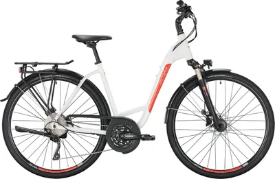 Produktbild von VICTORIA Trekkingrad "Trekking 8.6" Mod. 22, Wave, 28", bianco white, 3x10-Ga...