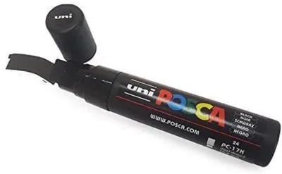 Produktbild von POSCA Marker UNI PC-17K schwarz