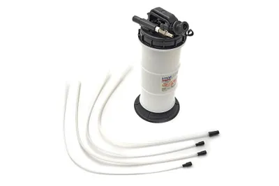 Produktbild von HBM 6 Liter Profi-Flüssigkeitspumpe (manuell und pneumatisch) inklusive 4 Flüssigkeitsschläuchen