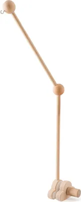 Produktbild von Zayno®  Mobilehalterung "Wolke" aus Holz Natur 69cm