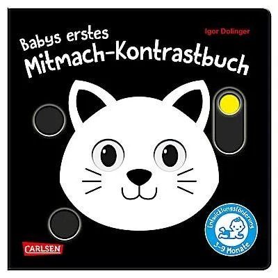 Immagine prodotto di Babys erstes Mitmach-Kontrastbuch