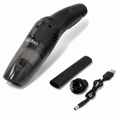 Productafbeelding van Draadloze handstofzuiger, 8 V, oplaadbaar, USB, draagbare stofzuiger voor auto en huis, wasbaar HEPA-filter, accu 1800 mAh, 3 accessoires inbegrepen