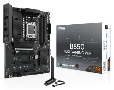 Image de ASUS B850 MAX GAMING WIFI AMD B850 Socket AM5 ATX