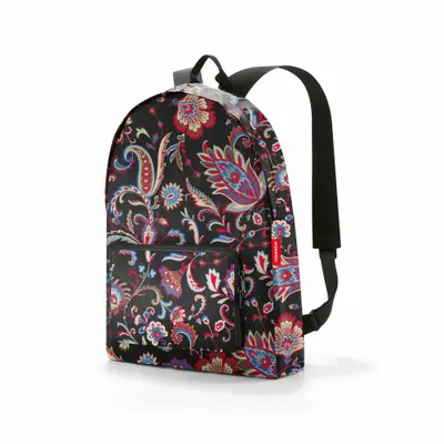 Produktbild von reisenthel mini maxi rucksack, Einkaufstasche, Backpack, Paisley Black, 14 L, AP7064