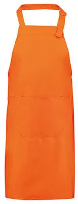 Immagine prodotto di L-Merch - Grembiule tinta unita LT3993 (taglia unica) (arancione)