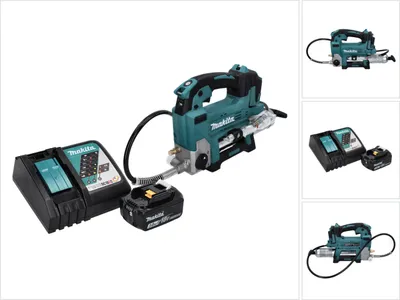 Immagine prodotto di Ingrassatore a batteria Makita DGP 180 RF1 18 V 690 bar + 1x batteria ricaricabile 3,0 Ah + caricabatterie