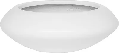 Produktbild von Pottery Pots Schüssel-Pflanzgefäß Tara Mattweiß D 40 cm H 15,5 cm