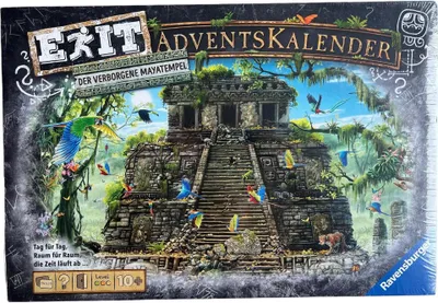 Produktbild von Ravensburger EXIT Adventskalender - Der verborgene Mayatempel, Brettspiel, Reisen/Abenteuer, 10 Jahr(e), Familienspiel