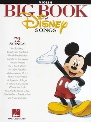 Produktbild von The Big Book of Disney Songs