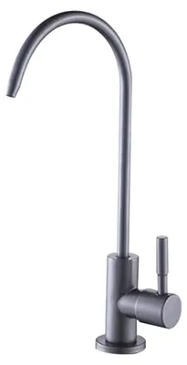 Produktbild von Osmose Wasserhahn für Wasserreiniger 1/4 Zoll Grau Edelstahl