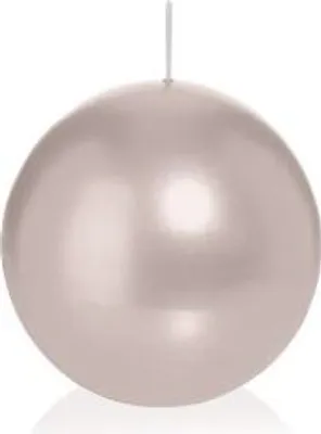 Produktbild von Kugelkerzen Silbergrau 70 mm, Inhalt 12 Stück