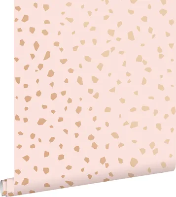 Immagine prodotto di ESTAhome carta da parati terrazzo rosa tenue e oro rosa 53 cm x 10.05 m