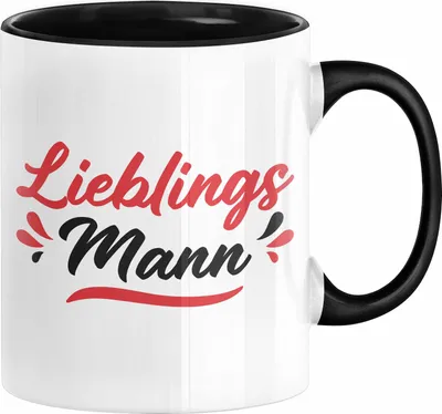 Produktbild von Valentinstag Tasse Geschenk Lieblings-Ehemann Geschenkidee Liebe Bester Ehemann (Schwarz)