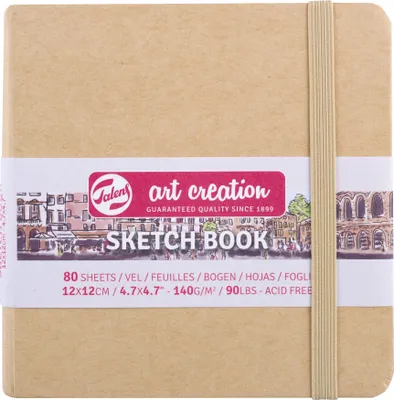 Zdjęcie produktu dla Szkicownik Royal Talens9314434M ROYAL TALENS Art Creation, 120 x 120 mm, natura