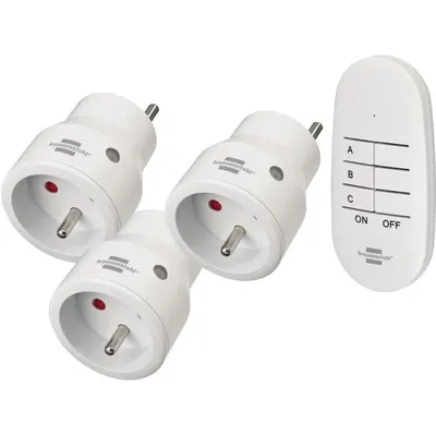 Produktbild von Steckdose Brennenstuhl   Weiß 2300 W 230 V (3 Stück)