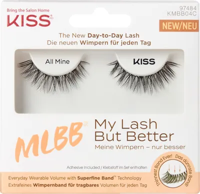 Imagen del producto de Kiss My Face - "My Lash But Better" (1 par de pestañas)
